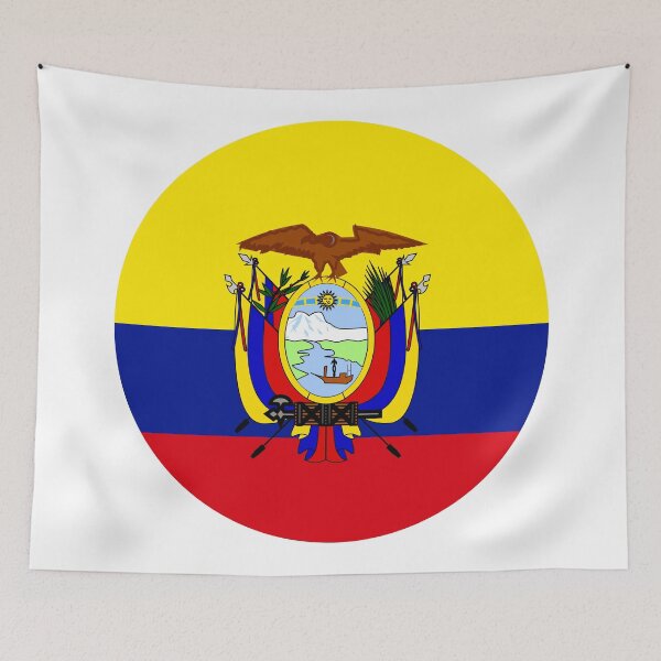 Item preview, Ecuador Circle Flag EC designed and sold by shitpostee.