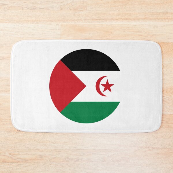 Aperçu de l'œuvre Drapeau du cercle du Sahara occidental EH créée et vendue par shitpostee.