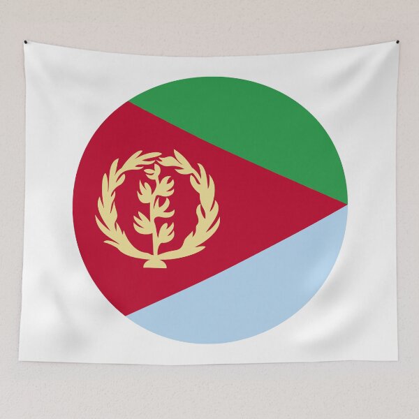 Item preview, Eritrea Circle Flag ER designed and sold by shitpostee.
