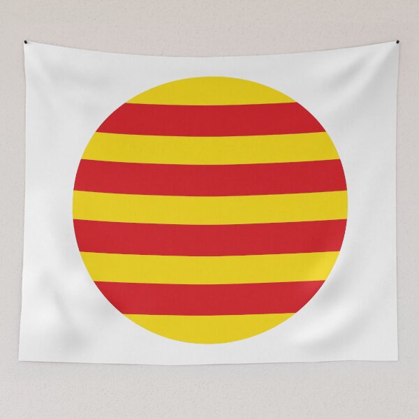 Item preview, Catalonia Circle Flag ES-CT designed and sold by shitpostee.