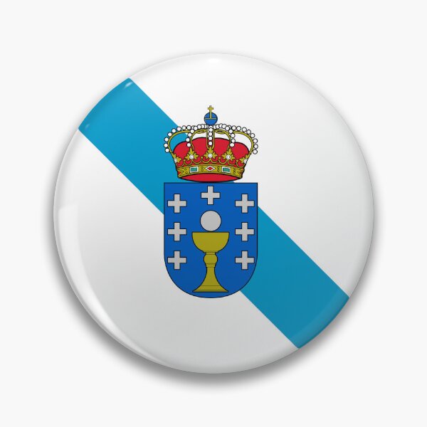 Item preview, Galicia Circle Flag ES-GA designed and sold by shitpostee.