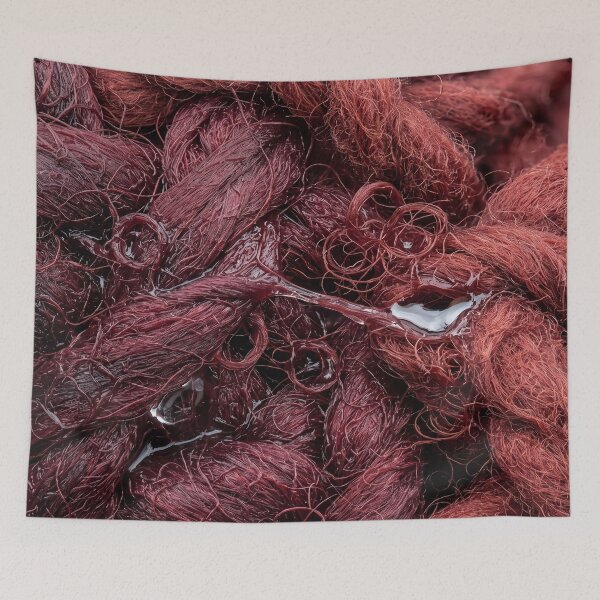Item preview, Rain Soaked Wool Fibers with October in Every Curl designed and sold by ASSEMBLE WONDER.