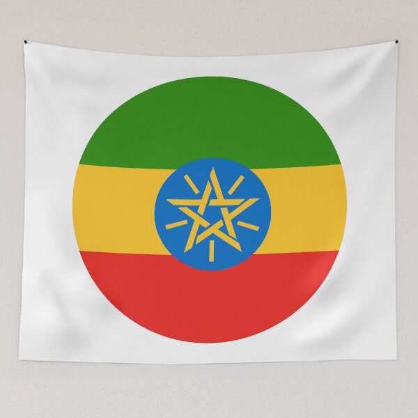 Item preview, Ethiopia Circle Flag ET designed and sold by shitpostee.