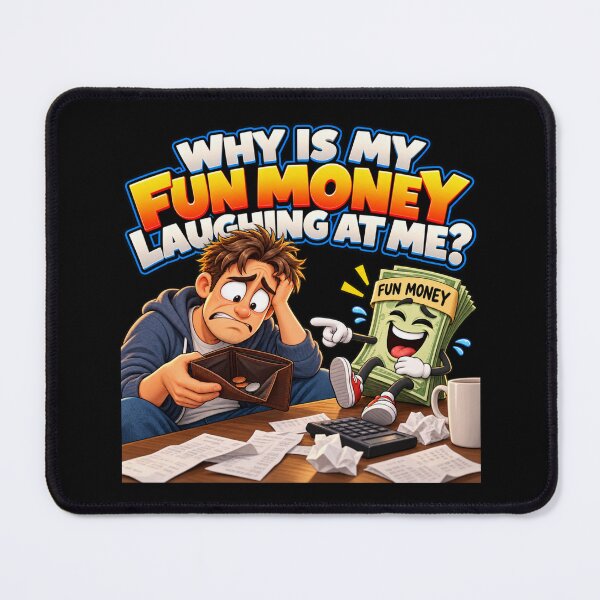 Item preview, WHY IS MY FUN MONEY LAUGHING AT ME? designed and sold by signshirtz.