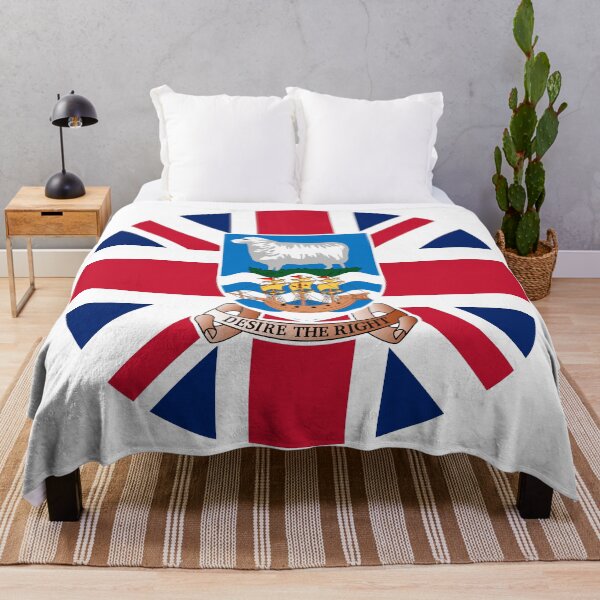 Aperçu de l'œuvre Drapeau circulaire des îles Falkland FK créée et vendue par shitpostee.