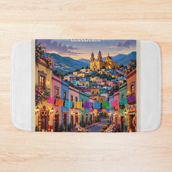 Item preview, Dia de muertos Mexico — Guanajuato — Golden Colonial Dreams designed and sold by DibujandoPorfa.