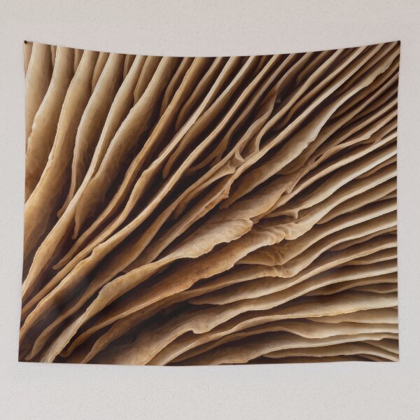 Item preview, Autumn Mushroom Gills Under October’s Umbrella designed and sold by ASSEMBLE WONDER.