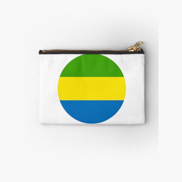 Aperçu de l'œuvre Drapeau du Gabon Circle GA créée et vendue par shitpostee.