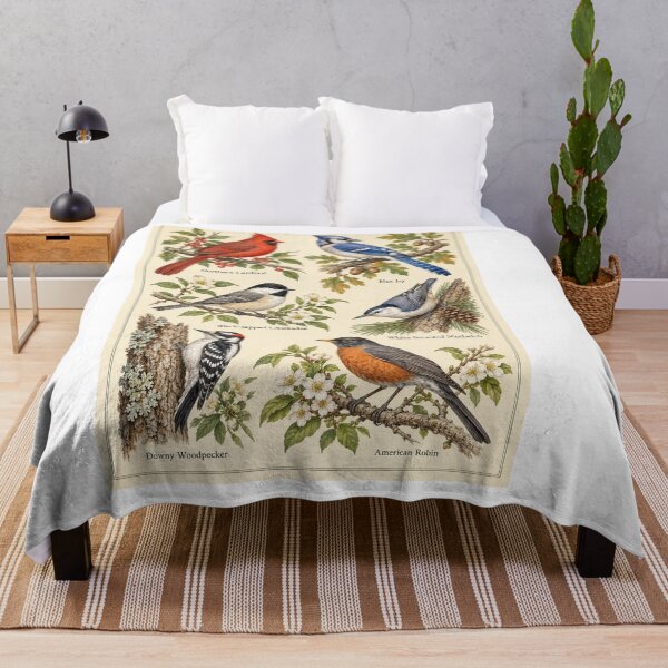 Item preview, Woodland Birds designed and sold by OddlyNatural.