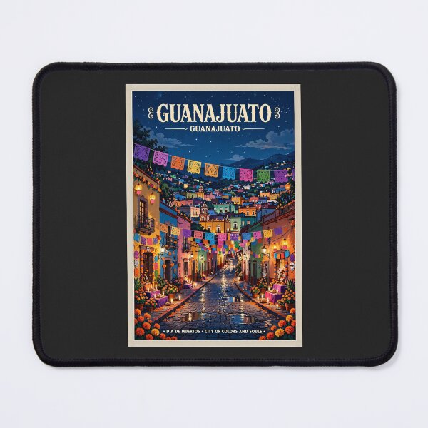 Item preview, Dia de muertos night Mexico — Guanajuato — Golden Colonial Dreams designed and sold by DibujandoPorfa.