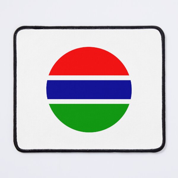 Item preview, Gambia Circle Flag GM designed and sold by shitpostee.