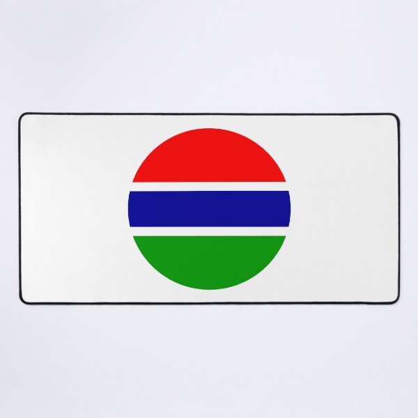 Item preview, Gambia Circle Flag GM designed and sold by shitpostee.
