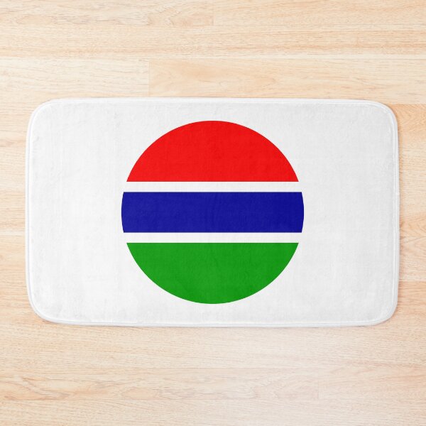 Item preview, Gambia Circle Flag GM designed and sold by shitpostee.