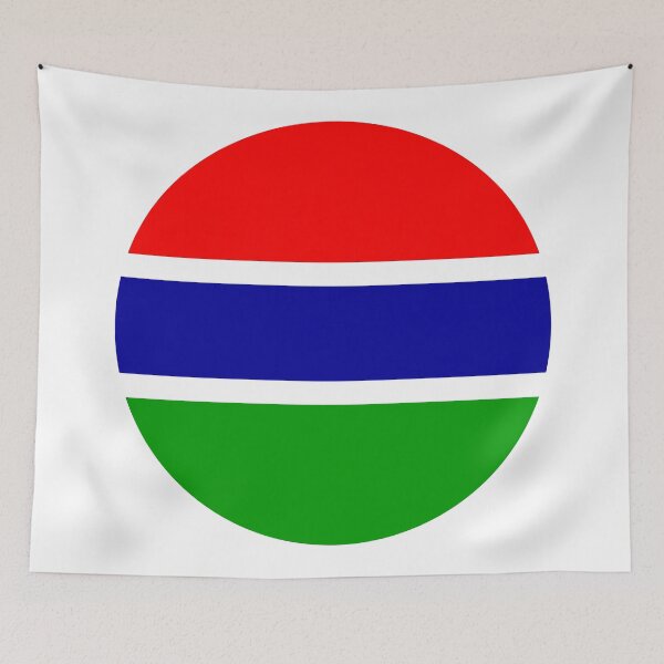 Item preview, Gambia Circle Flag GM designed and sold by shitpostee.