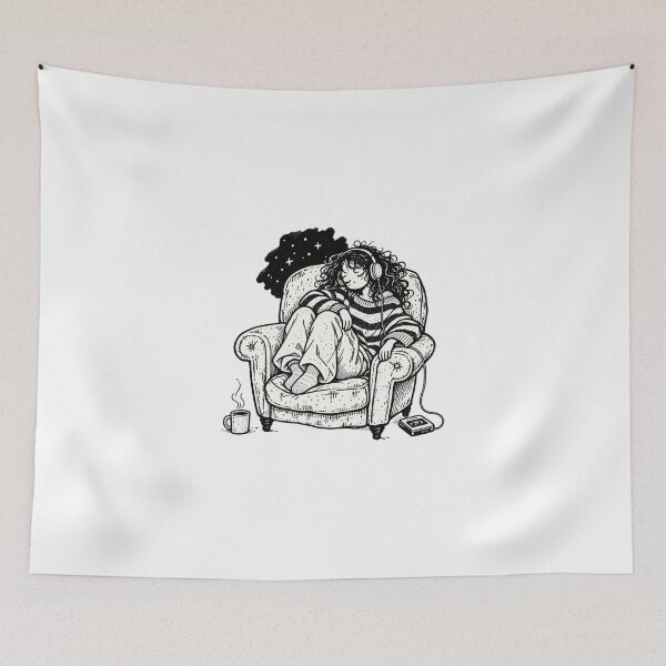Item preview, Staying In Sounds Good designed and sold by WhiletheKettle.