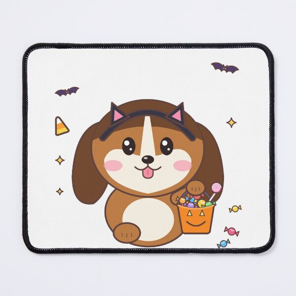 Item preview, Beagle Black Cat Costume Trick or Treat – Cute Halloween Dog designed and sold by DoodleWoofs.