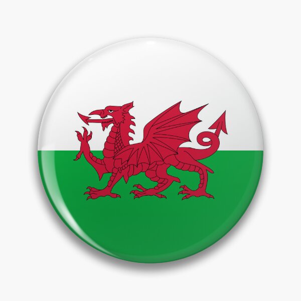 Item preview, Wales Circle Flag GB-WLS designed and sold by shitpostee.