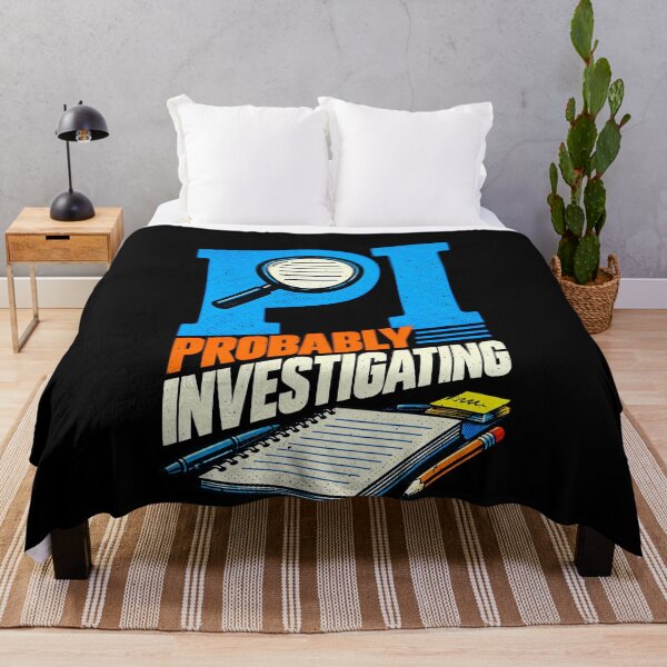 Item preview, Funny Probably Investigating Private Investigator Art designed and sold by elderberry.