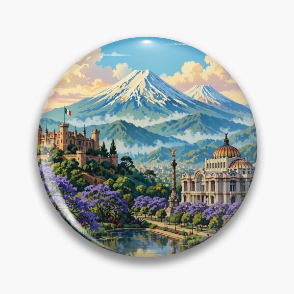 Item preview, Mexico — Mexico City — Heart of Mexico designed and sold by DibujandoPorfa.