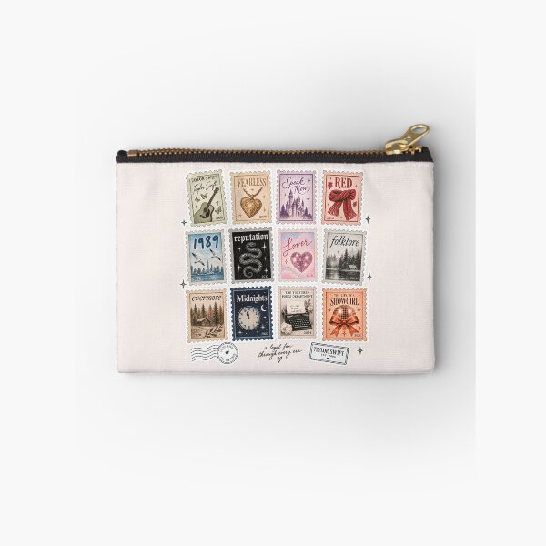 Item preview, Taylor Swift Eras Vintage Postage Stamp Collection – Swiftie Album Aesthetic Sticker designed and sold by taylorvinyls.