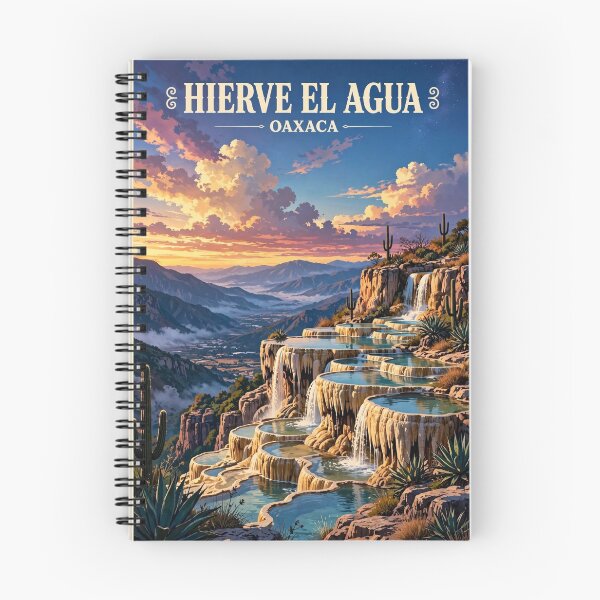 Item preview, Mexico — Hierve el Agua — Petrified Waterfalls designed and sold by DibujandoPorfa.