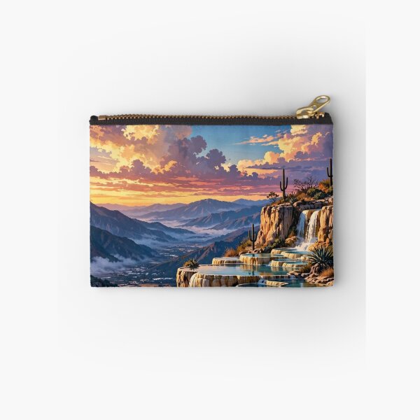 Item preview, Mexico — Hierve el Agua — Petrified Waterfalls designed and sold by DibujandoPorfa.