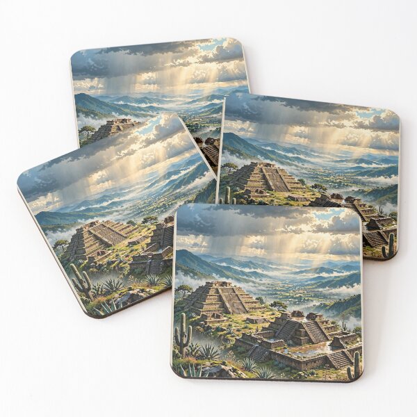 Item preview, Mexico — Monte Albán — Zapotec Heights designed and sold by DibujandoPorfa.