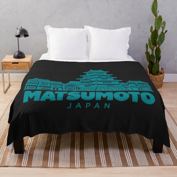 Artikelvorschau, Matsumoto Nagano Japan Linienkunst Wahrzeichen Poster entworfen und verkauft von CMYKStudio.