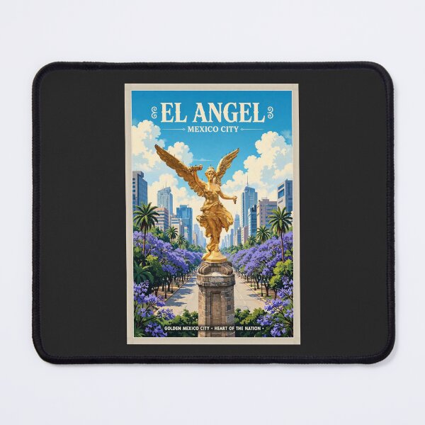 Item preview, Mexico — El Ángel — Golden Mexico City designed and sold by DibujandoPorfa.