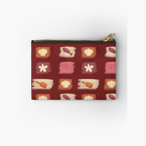 Item preview, Orange sea pattern designed and sold by Simleartgallery.