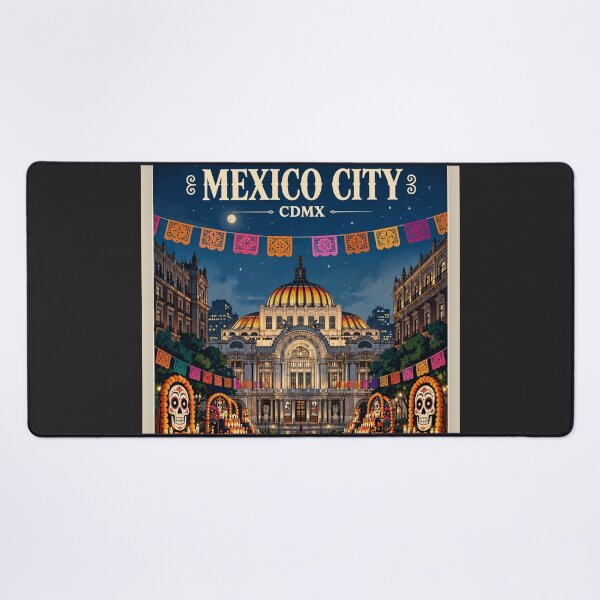 Item preview, Dia de muertos  Mexico — Mexico City — Heart of Mexico designed and sold by DibujandoPorfa.