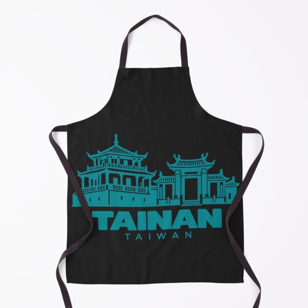 Item preview, Tainan Taiwan Line Art Landmark Poster designed and sold by CMYKStudio.