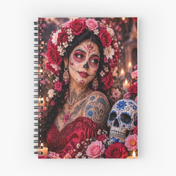 Item preview, Day of the Dead Celebration | Colorful Sugar Skull Art designed and sold by AngeliqueArt.