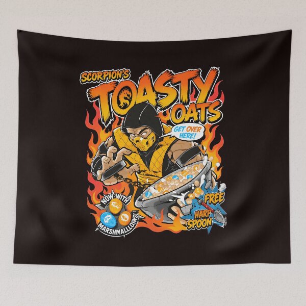 Item preview, Scorpion's Toasty Oats Cereal Parody designed and sold by Rockx5.