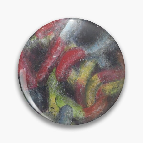 Item preview, Gummy Worm Sweets Candy Art Prints Posters Wall Art Magnet Home Coffee Cup Decoration TShirt Stationary Notebook Magnet Hat Kitchen Work School Office Redbubble Shop designed and sold by Saritas Boutique Shop.