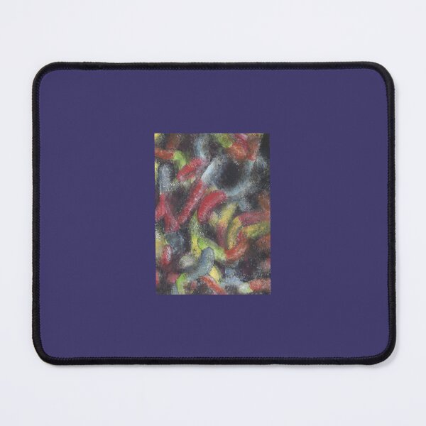 Item preview, Gummy Worm Sweets Candy Art Prints Posters Wall Art Magnet Home Coffee Cup Decoration TShirt Stationary Notebook Magnet Hat Kitchen Work School Office Redbubble Shop designed and sold by Saritas Boutique Shop.
