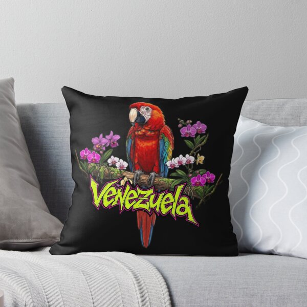 Item preview, Venezuela Macaws and Orchids - Urban Art and Venezuelan Nostalgia designed and sold by keythxctrs.