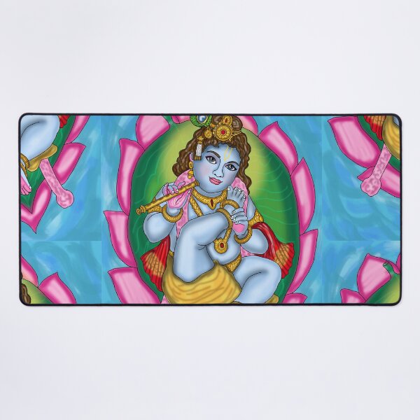 Item preview, Lord Krishna Digital Drawing | Hindu God Krishna Artwork  Description designed and sold by Harshit_Digital_Arts.