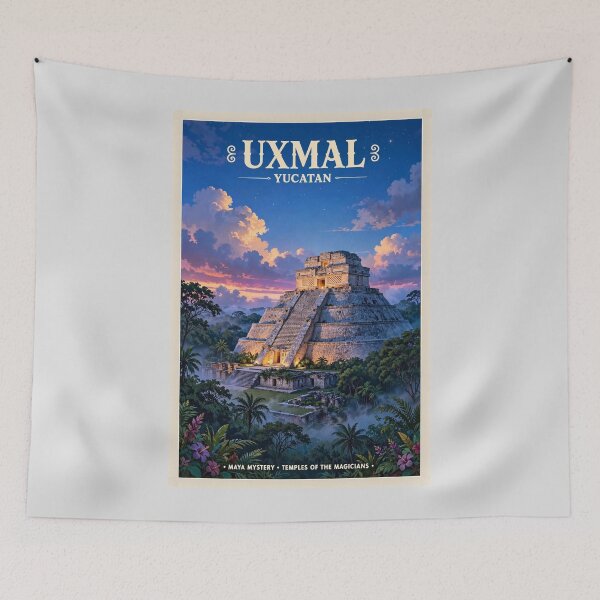 Item preview, Mexico — Uxmal — Maya Mystery designed and sold by DibujandoPorfa.