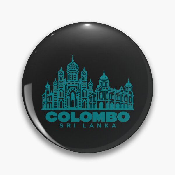 Item preview, Colombo Sri Lanka Line Art Skyline Poster designed and sold by CMYKStudio.