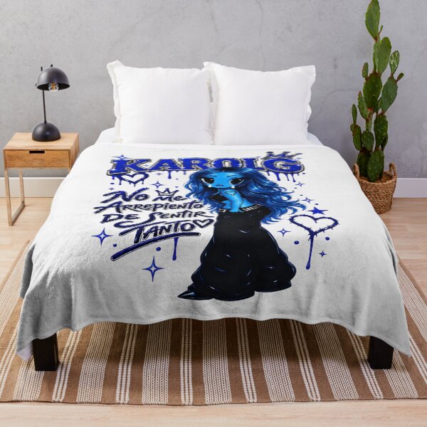 Item preview, Arte de fans de Karol G Blue Print designed and sold by GavinPortillo.