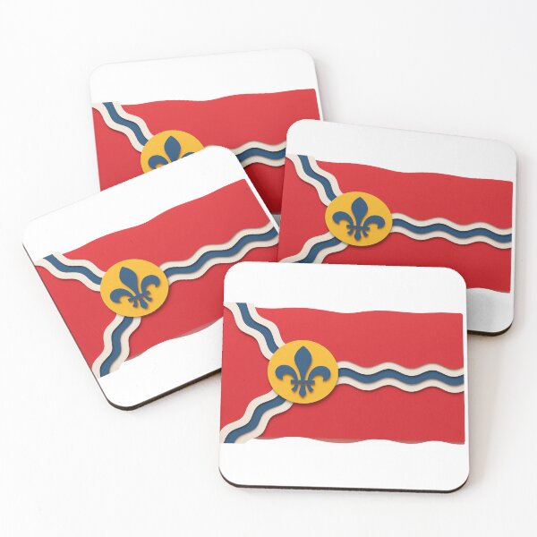 Item preview, Bandera de la ciudad de San Luis en 3D designed and sold by MissouriThings.