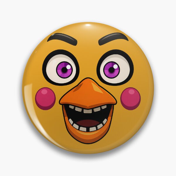 Artikelvorschau, FNAF Chica Gesicht entworfen und verkauft von DeviantMerch.