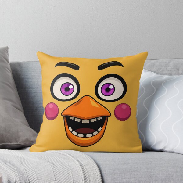 Aperçu de l'œuvre Visage de Chica de FNAF créée et vendue par DeviantMerch.
