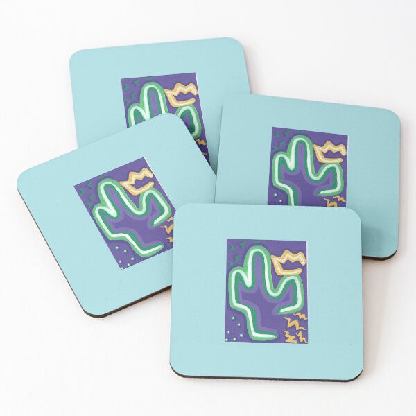 Item preview, Cactus Neon Glow Crown Art Prints Posters Wall Art Magnet Home Coffee Cup Decoration TShirt Stationary Notebook Magnet Hat Kitchen Work School Office Redbubble Shop designed and sold by Saritas Boutique Shop.