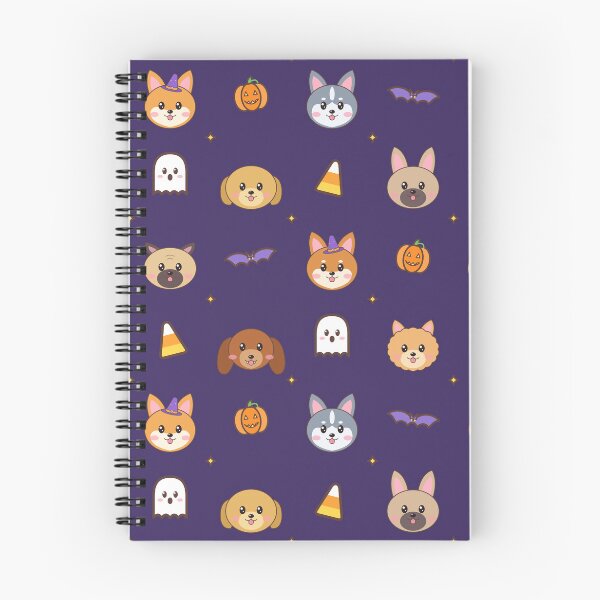 Item preview, Cute Halloween Dogs Pattern – Corgi, Husky, Pug, Shiba and More designed and sold by DoodleWoofs.