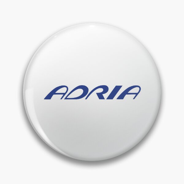 Item preview, Adria Airways Slovenian Airline Logo in Blue with Stylized Typography designed and sold by Laura  W Hoover.