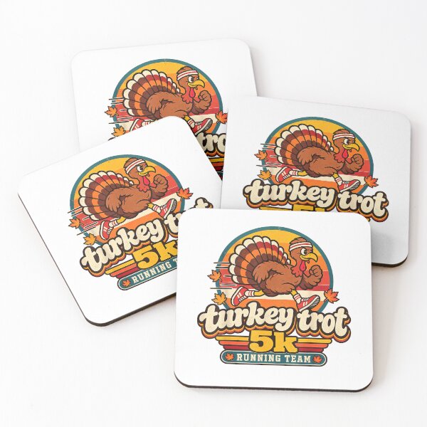 Item preview, Funny Thanksgiving Turkey Trot 5K Running Team T-Shirt designed and sold by Design-phuket.