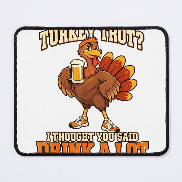 Item preview, Funny Thanksgiving Turkey Trot Beer Running T-Shirt T-Shirt designed and sold by SAK7.