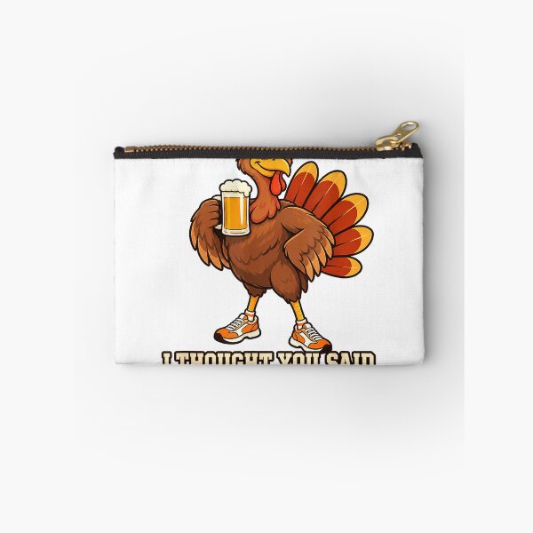 Item preview, Funny Thanksgiving Turkey Trot Beer Running T-Shirt T-Shirt designed and sold by SAK7.
